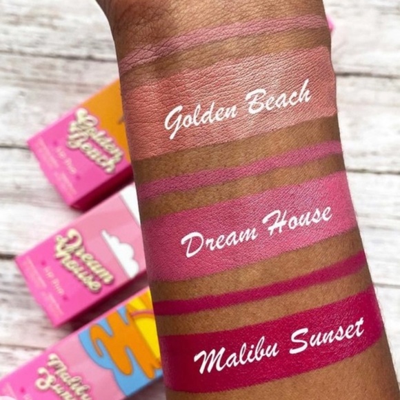 GOLDEN BEACH LIP DUO ColourPop BARBIE 💗✨ - Picture 5 of 6